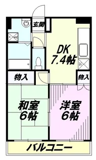 CASAMIRA5【207号室】の間取り