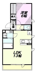 メゾンドブリズ【2階】の間取り