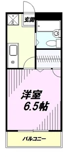 サンアベニューリヴァトン【1階】の間取り