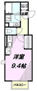 ラ・セーヌ【1階】の間取り