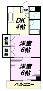 エリートビル横川町【2階】の間取り