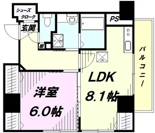 Berte Soya KHK【3階】の間取り