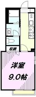 ラ・セントロ【1階】の間取り