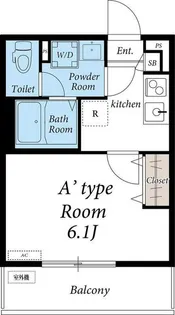 リブリ・緑の丘【1階】の間取り