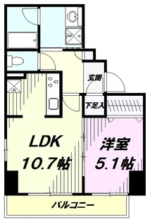 ラグゼナ八王子横山町【9階】の間取り