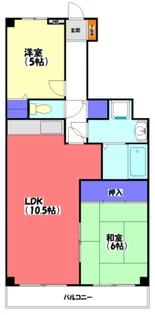 Beeハイム【5階】の間取り