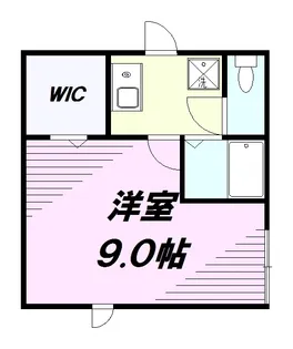 カインドネス八王子緑町【1階】の間取り