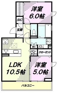 Forest【2階】の間取り