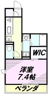 クレイドル【2階】の間取り