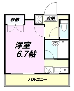 ウィン高尾【2階】の間取り