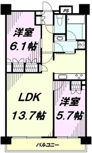 レジデンス八王子明神町【12階】の間取り
