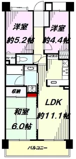モリス八王子駅前通り【2階】の間取り