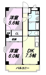 コートヴィレッジ21【3階】の間取り