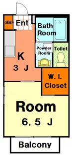 エミネンスⅠ【103号室】の間取り