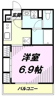 リブリ・アークパイン【1階】の間取り