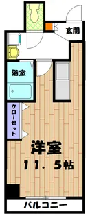 フォーリア【1001号室】の間取り