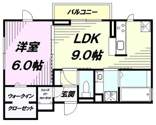 フィオーレ台町【2階】の間取り