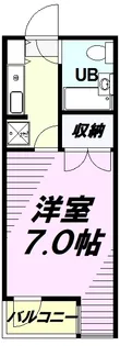 メゾン・ド・アンピール【3階】の間取り