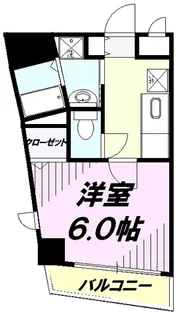 小室マンション【3階】の間取り