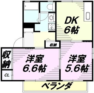 アークTU【2階】の間取り