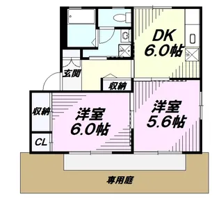 アークTU【1階】の間取り