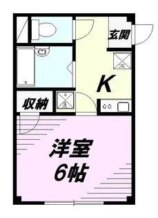アンプルールフェール山田【3階】の間取り