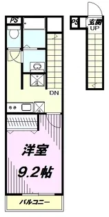 リブリ・ショコラ【2階】の間取り