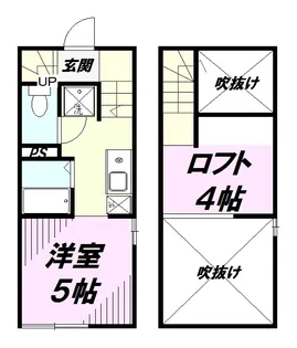 レジディア【1階】の間取り