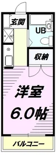 瀬川ビル【3階】の間取り