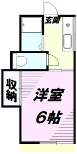 丸武ハウス【1階】の間取り