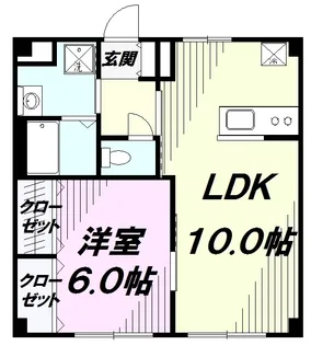 グランドールヤマグチ【203号室】の間取り