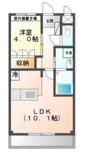 エトワール大和田【3階】の間取り