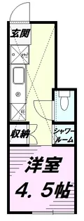 プランタン 【2階】の間取り