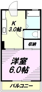 ハイツ平成【2階】の間取り