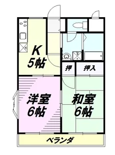 ルミナスガーデン【2階】の間取り