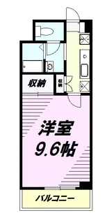 エステートピア黒沢II【3階】の間取り