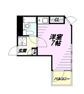 共立リライアンス上野町Ⅰ【3階】の間取り