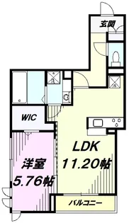 I’sガーデン【2階】の間取り