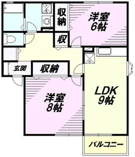 銀の星【2階】の間取り