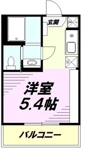 FRENCIA NOIE 八王子【802号室】の間取り