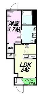 アイル八王子【1階】の間取り
