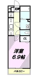 リブリ・豊田【2階】の間取り