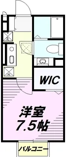 光ハイム【1階】の間取り
