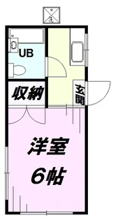 コーポつかさ【101号室】の間取り