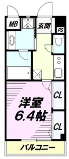クアイエット【1階】の間取り