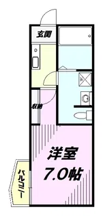 ソフィアエヌ子安町【2階】の間取り