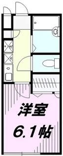 ティー・アンド・ジェイ【2階】の間取り