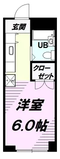 グリーンネスめじろ台【3階】の間取り