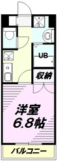 トレセリア暁町【314号室】の間取り