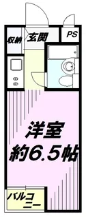 荒井マンションBALMY248【2階】の間取り